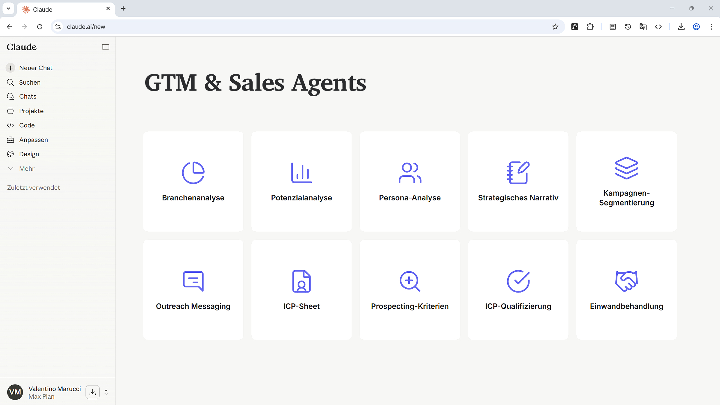 GTM & Sales Agents — KI-gestütztes Vertriebssystem